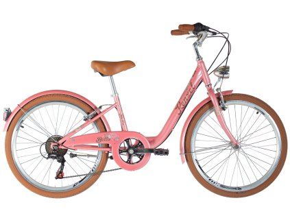 Kolo Kenzel Bella 24 Royal 6spd 2024 (Barva béžová, Velikost rámu 33 cm, Průměr kol 24”)