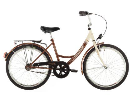 Kolo Kenzel Monika Ceremony 1spd 2024 (Barva hnědá, Velikost rámu 43 cm, Průměr kol 24”)