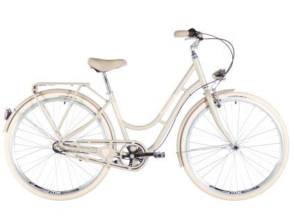 Kolo Kenzel Nostalgic Classic 3spd 2024 (Barva Bíla, Velikost rámu 43 cm, Průměr kol 26”)