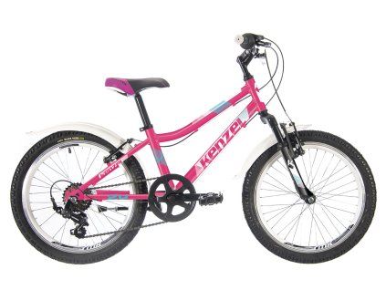 Kolo Kenzel Roxis SF20 girls 2024 (Barva Bíla, Velikost rámu 28 cm, Průměr kol 20”)