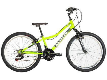Kolo Kenzel Roxis SF24 boys 2024 (Barva šedá, Velikost rámu 33 cm, Průměr kol 24”)