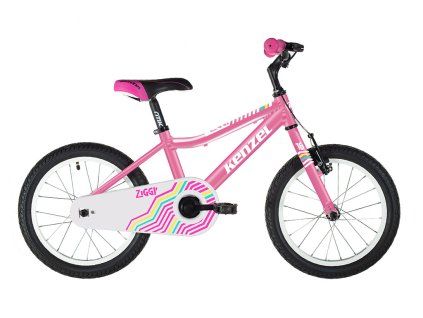 Kolo Kenzel Ziggy girl RF16 2024 (Barva růžová, Velikost rámu 21 cm, Průměr kol 16”)