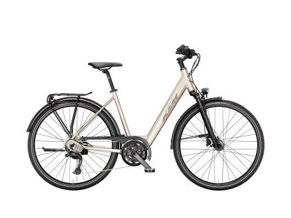 Ergonomický bicykel KTM Life Conquest 2024 (Farba Biela, Veľkosť rámu 43 cm, Priemer kolies 28”)