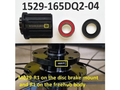 219211 freehub body for m629 r1