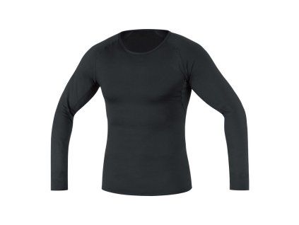 226168 gore m base layer long sleeve shirt black xl 100317990006