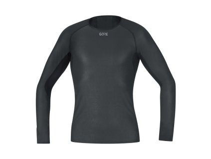 226273 gore m gws bl long sleeve shirt black l 100323990005
