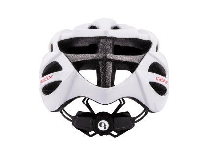 Prilba QAMAX Biela lesk (Veľkosť 54-63 cm)