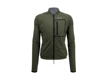 Bunda SANTINI Alpha Trail Military Green - S (Veľkosť S)