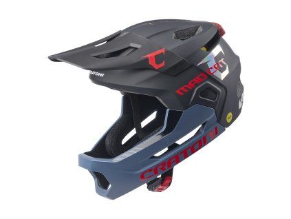 detska helma cratoni madcat mips gunmetal red matt s m 49 56cm 1 o