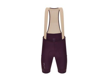 Kraťasy so šľami SANTINI Cargo Burgundy - XS (Veľkosť XS)
