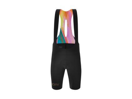 Kraťasy s trakmi SANTINI Unico Edge Black - 3XL (Veľkosť 3XL)