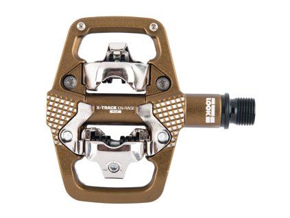 pedaly look x track en rage bronze 2 o