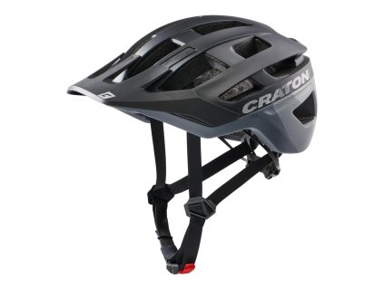 Prilba CRATONI AllRace Black/Grey Matt - M/L (56-61cm) (Veľkosť M)