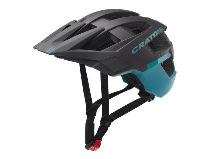 Prilba CRATONI AllSet Dark/Petrol Matt - S/M (54-58cm) (Veľkosť S)