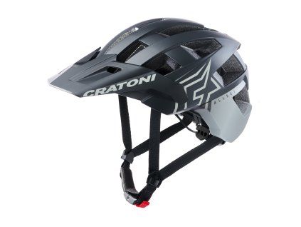Prilba CRATONI AllSet Pro Black/Grey Matt - S/M (54-58cm) (Veľkosť S)