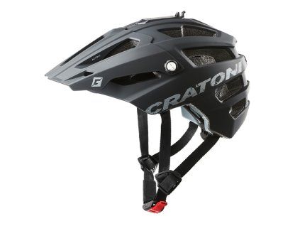 Prilba CRATONI AllTrack Black Rubber - S/M (54-58cm) (Veľkosť S)
