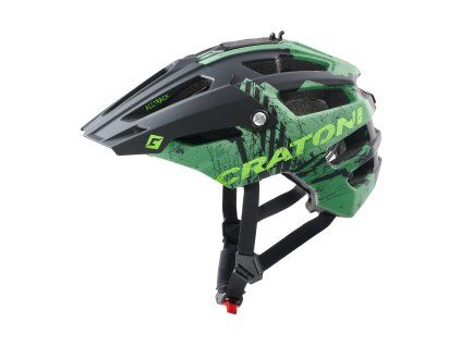 Prilba CRATONI AllTrack Green Matt - S/M (54-58cm) (Veľkosť S)