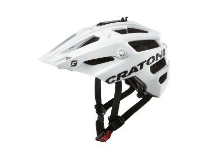Prilba CRATONI AllTrack White Rubber (Velikost S)