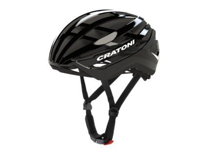 Prilba CRATONI C-Vento Black Glossy/Matt - M/L (56-60cm) (Veľkosť M)