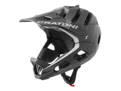 Prilba CRATONI Madroc Pro Black Matt - S/M (54-58cm) (Veľkosť S)