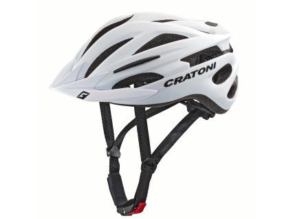 Prilba CRATONI Pacer White Matt - S/M (54-58cm) (Veľkosť S)