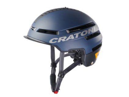 Prilba CRATONI Smartride 1.2 Blue Matt - S/M (54-58cm) (Veľkosť S)