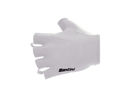 Rukavice SANTINI 3D White - S (Veľkosť S)