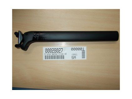 sedlovka lapierre aircode drs carbon black matt offset 20 mm o