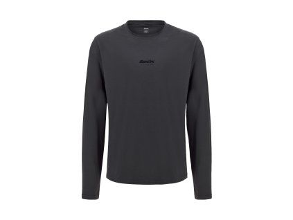triko s dlouhym rukavem santini brand grey o