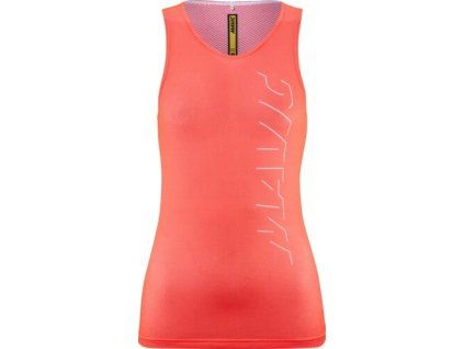 MAVIC DÁMSKÉ FUKČNÍ TRIKO BEZ RUKÁVŮ HOT RIDE + SL W CORAL XS (Veľkosť XS)