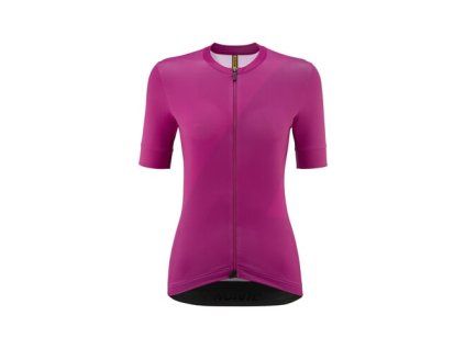 MAVIC DÁMSKÝ DRES S KRÁTKÝM RUKÁVEM AKSIUM GRAPHIC BIG M/FUCHSIA XS (Veľkosť XS)