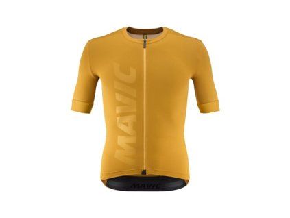 MAVIC PÁNSKÝ DRES S KRÁTKÝM RUKÁVEM AKSIUM MINERAL YELLOW S (Veľkosť S)