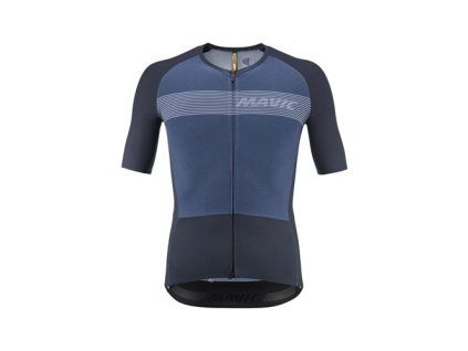 MAVIC PÁNSKÝ DRES S KRÁTKÝM RUKÁVEM COSMIC DEEP BLUE S (Veľkosť S)