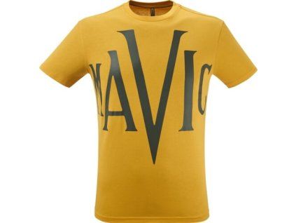 247771 mavic triko s kratkym rukavem heritage v mustard black 2xl
