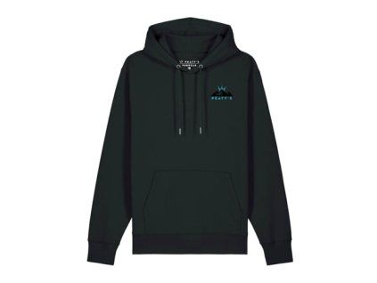 PEATY'S PUBWEAR MIKINA S KAPUCÍ SUNRISE BLACK S (Veľkosť S)