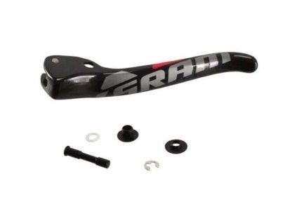 263644 red13 22 brake lever assy left