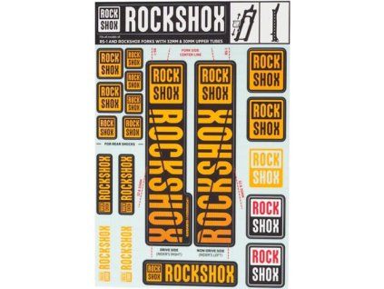 257791 rockshox decal kit 30 32 rs1 ne02 orange