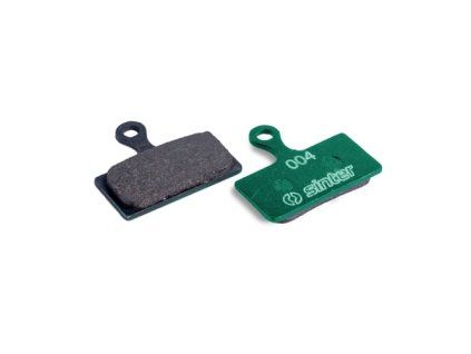 254356 sinter brzdove desticky shimano g type green