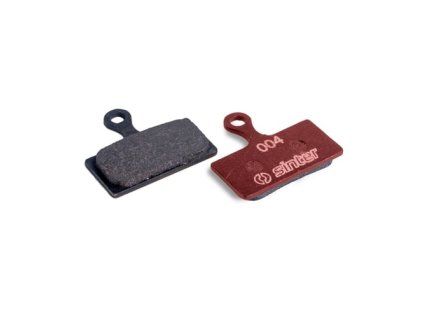 258313 sinter brzdove desticky shimano g type red