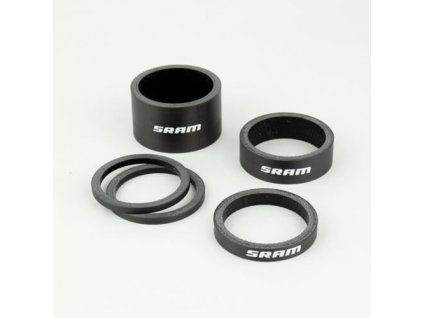 264472 sram am hs spacer gloss wht logo kit sram