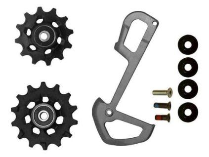 252214 sram rd x01 eagle pulleys and inner cage gry