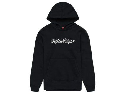 TLD DÁMSKÁ MIKINA SIGNATURE BLACK S (Veľkosť S)