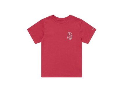 TLD DÁMSKÉ TRIKO S KRÁTKÝM RUKÁVEM PEACE OUT FUCHSIA S (Veľkosť S)