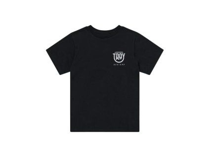 TLD DÁMSKÉ TRIKO S KRÁTKÝM RUKÁVEM SMILEY BLACK M (Veľkosť M)