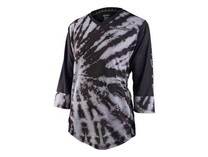 249469 tld damsky dres s 3 4 rukavem mischief tie dye black l