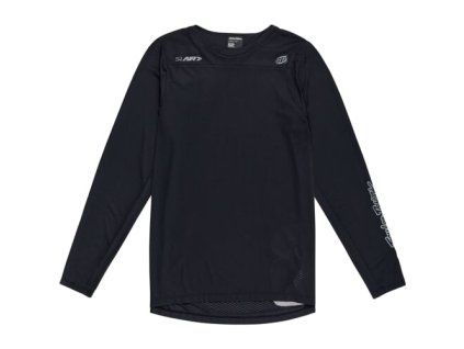TLD DRES S DLOUHÝM RUKÁVEM SKYLINE AIR MONO BLACK S (Veľkosť S)