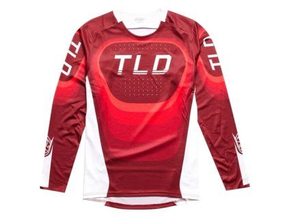 TLD DRES S DLOUHÝM RUKÁVEM SPRINT REVERB RACE RED S (Veľkosť S)