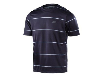 TLD DRES S KRÁTKÝM RUKÁVEM FLOWLINE REVERT BLACK S (Veľkosť S)