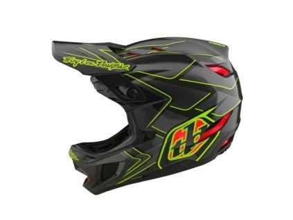 TLD HELMA D4 COMPOSITE GHOSTWING GRAY M (Veľkosť M)