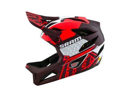 TLD HELMA STAGE MIPS SRAM VECTOR RED M-L (Farba Red, Veľkosť M-L)